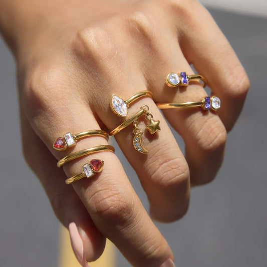 Geometric CZ Open Rings — view 2