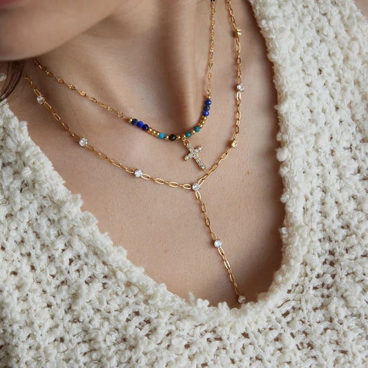 Celestial Beaded Necklace — view 2