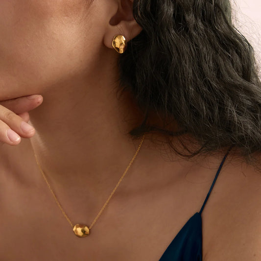 Irregular Nugget Jewelry Set — view 2