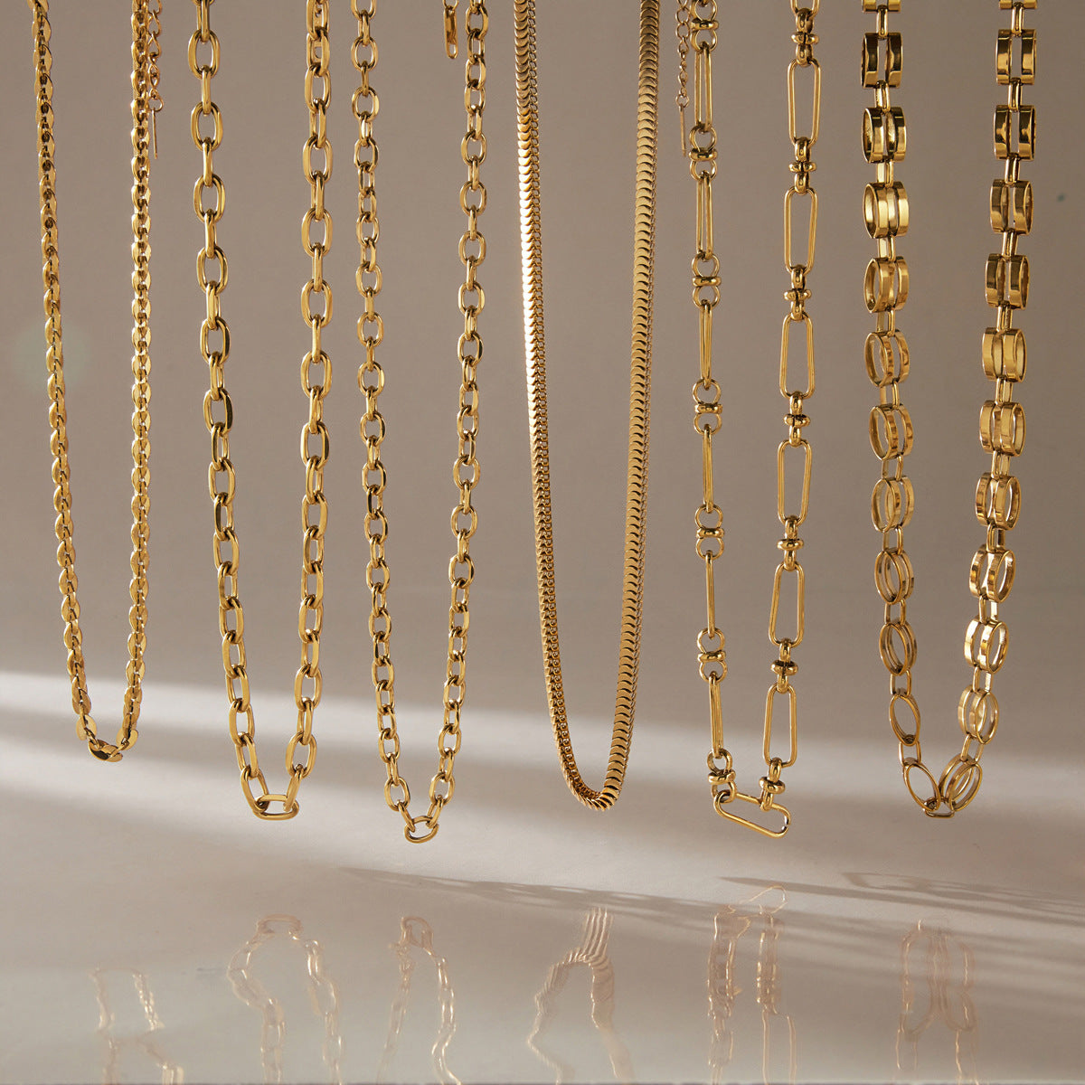 Minimalist Gold Chain Collection — view 2