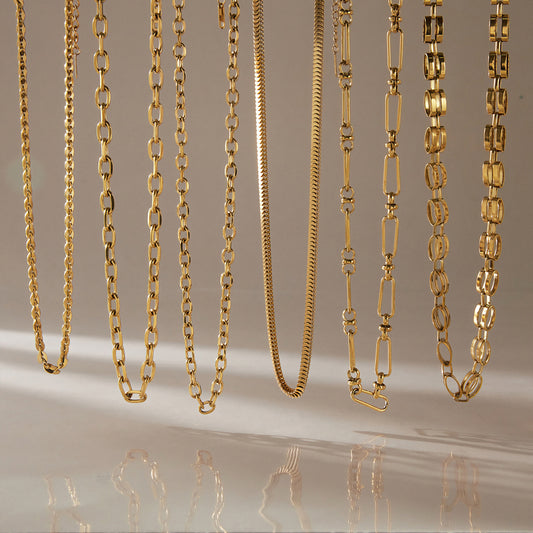 Minimalist Gold Chain Collection — view 2