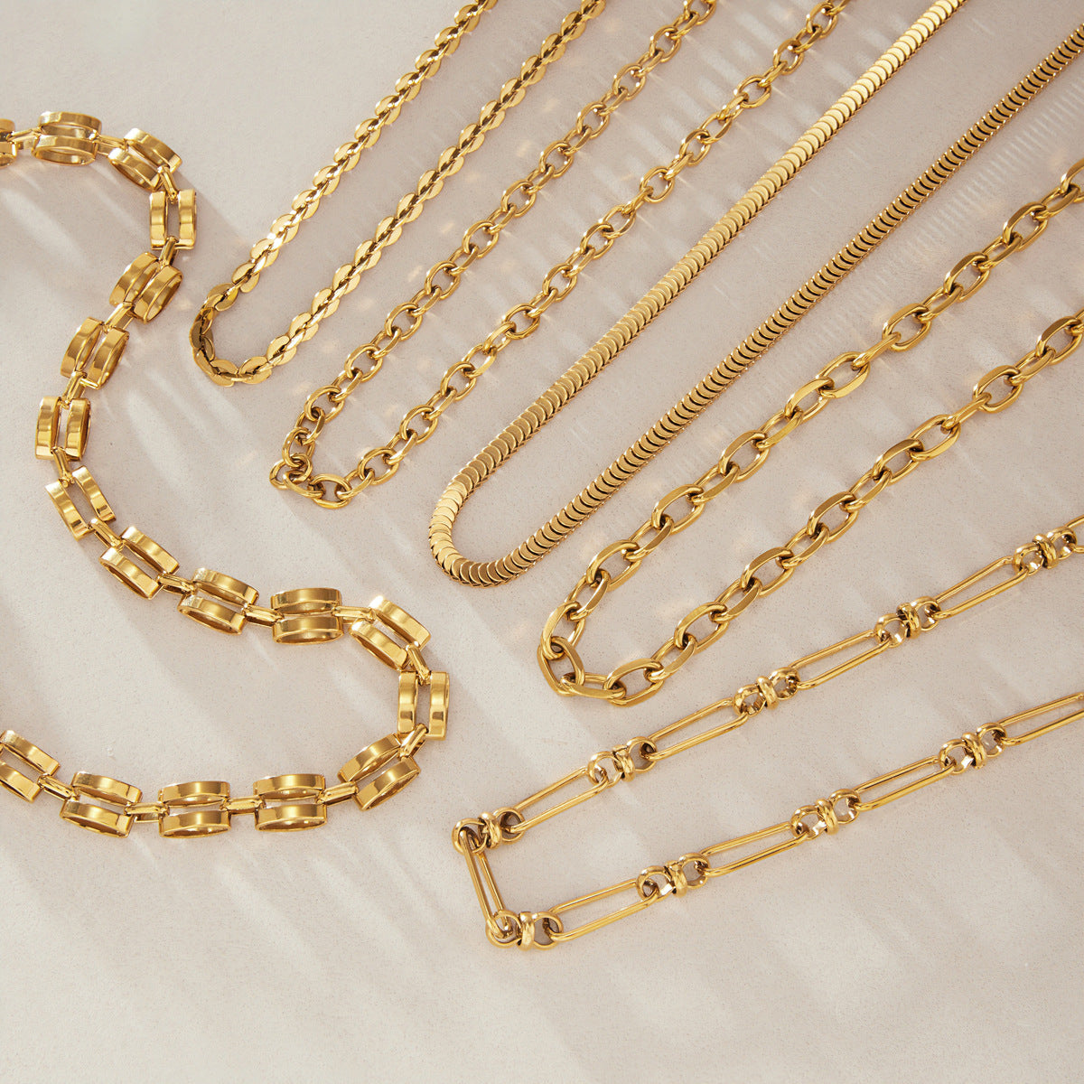 Minimalist Gold Chain Collection — view 3