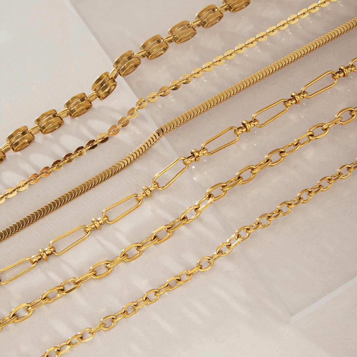 Minimalist Gold Chain Collection — view 4