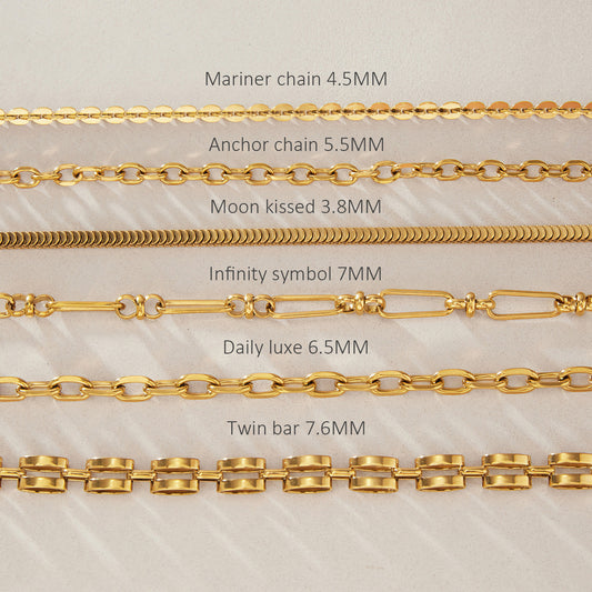 Minimalist Gold Chain Collection — view 5