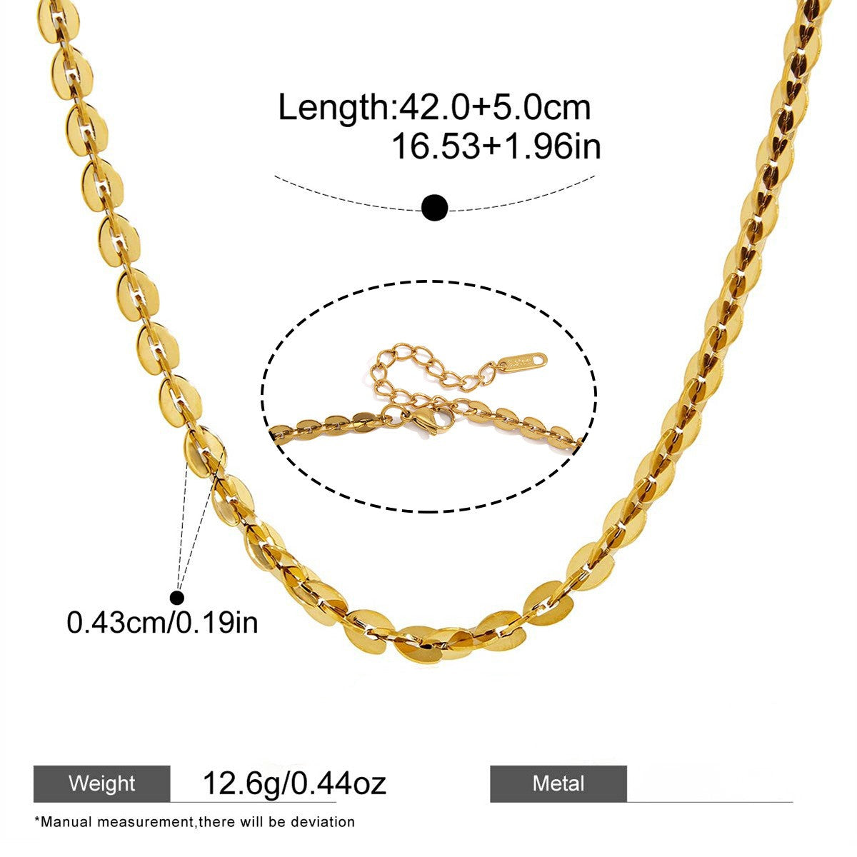 Minimalist Gold Chain Collection — Twisted Rope Chain · Gold