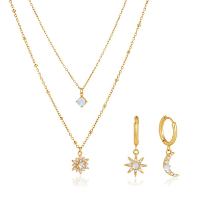 Aurora Celestial Jewelry Set