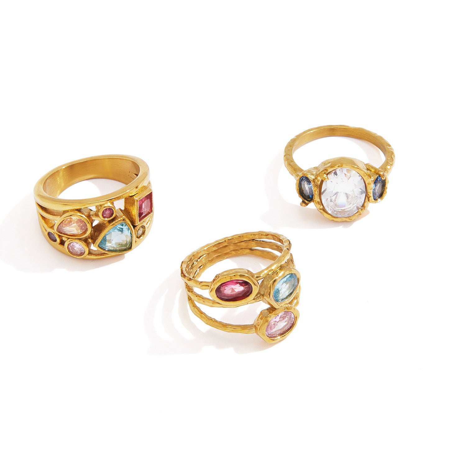Byzantine Hammered Ring Collection