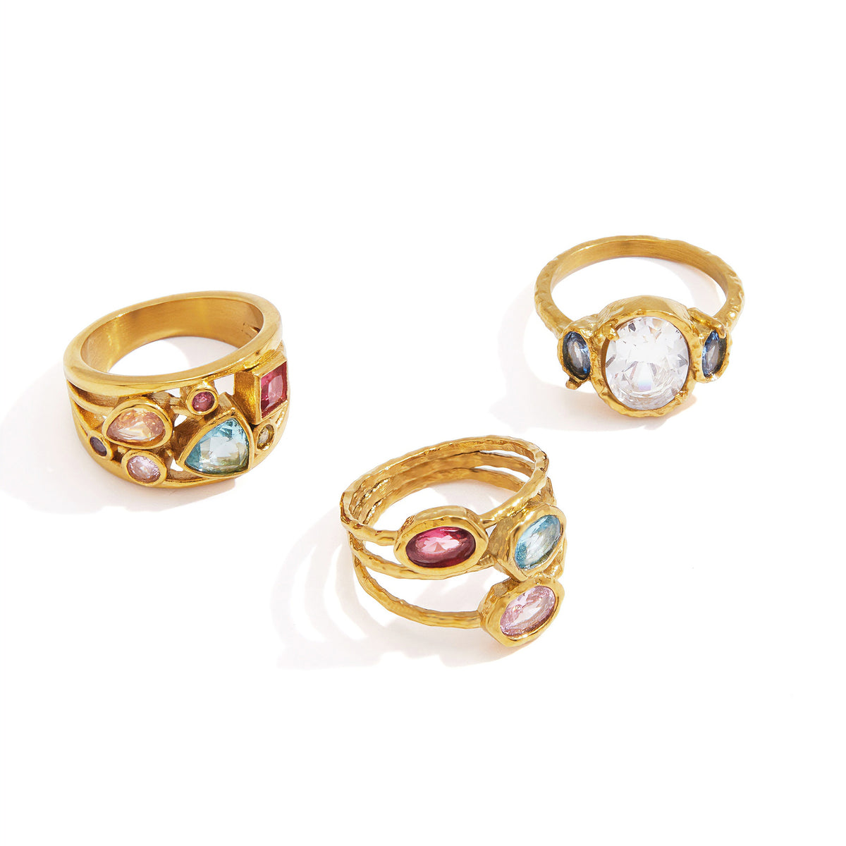Byzantine Hammered Ring Collection