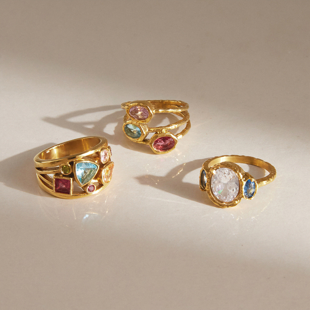 Byzantine Hammered Ring Collection — view 4