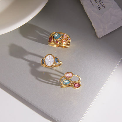Byzantine Hammered Ring Collection — view 5