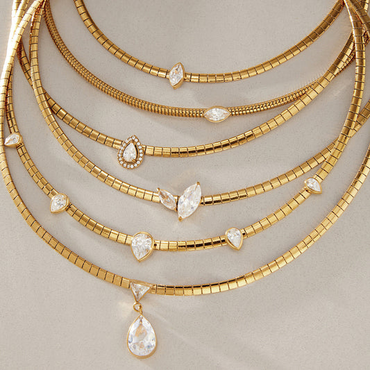 Luminous Box Chain Necklace Series — view 5