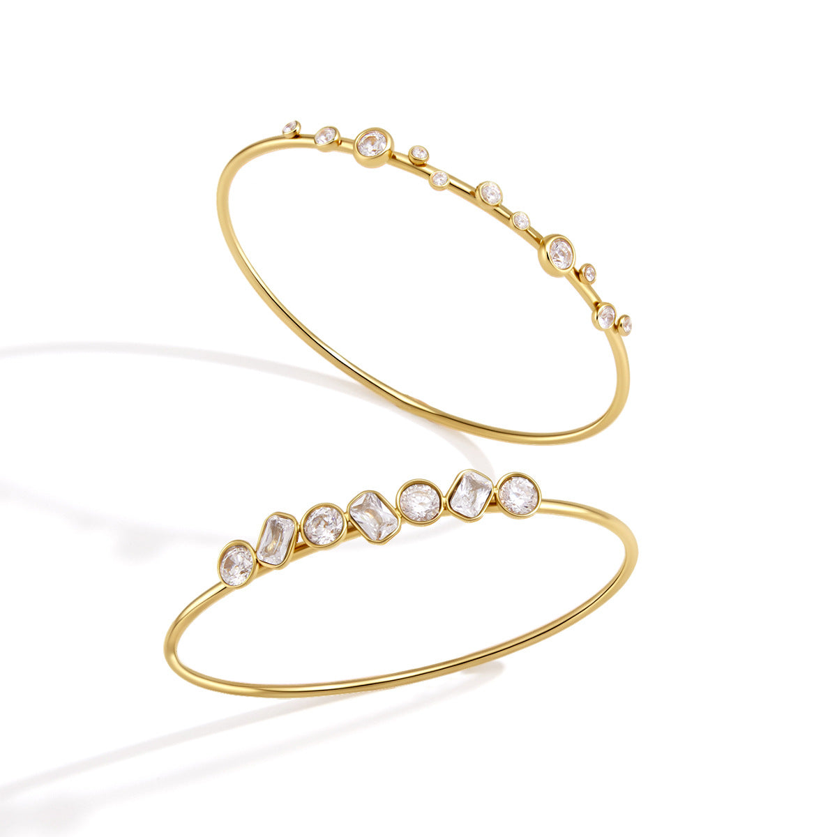 Alternating Round Rhombus Bracelet