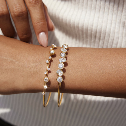 Alternating Round Rhombus Bracelet — view 3