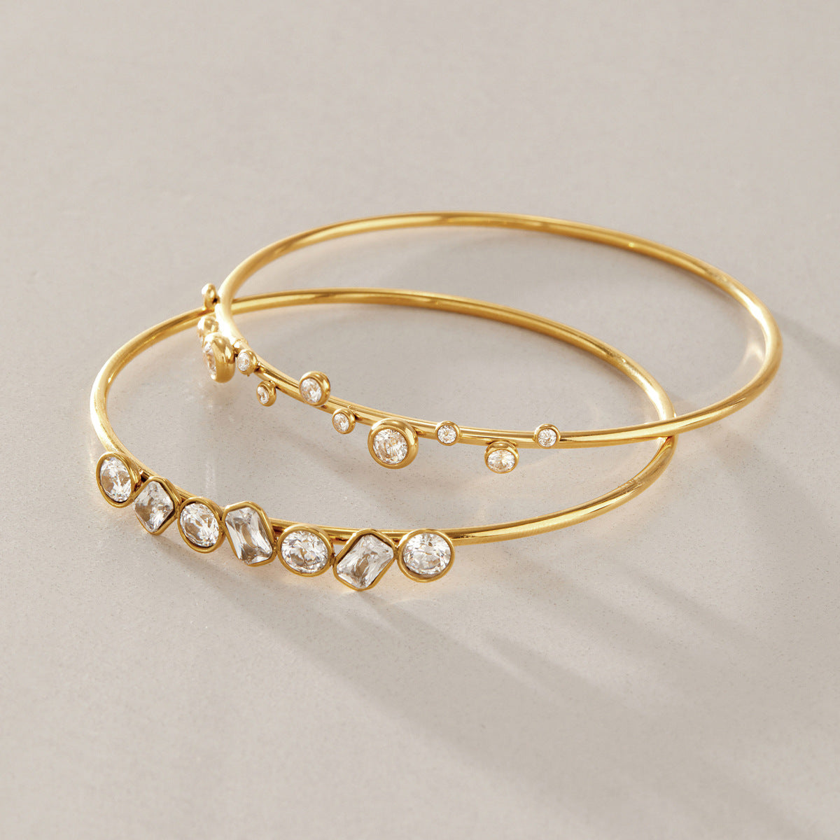 Alternating Round Rhombus Bracelet — view 5