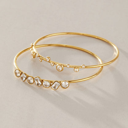 Alternating Round Rhombus Bracelet — view 5