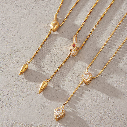 Serpenti Pendant Necklace — view 4