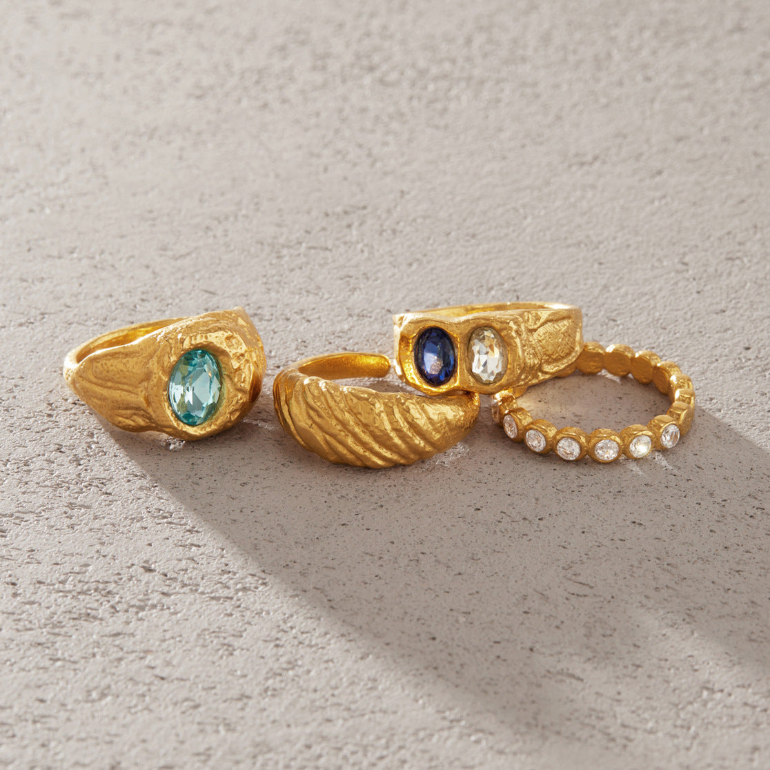 Chunky Bezel Ring — view 4