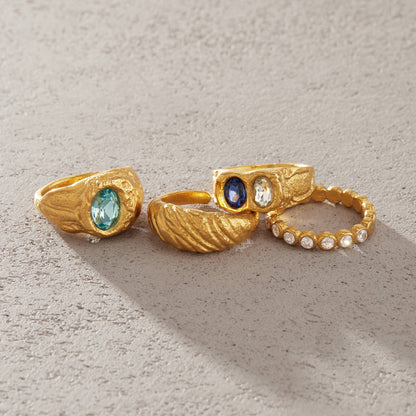 Chunky Bezel Ring — view 4