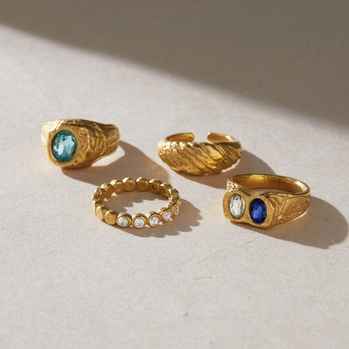 Chunky Bezel Ring — view 3