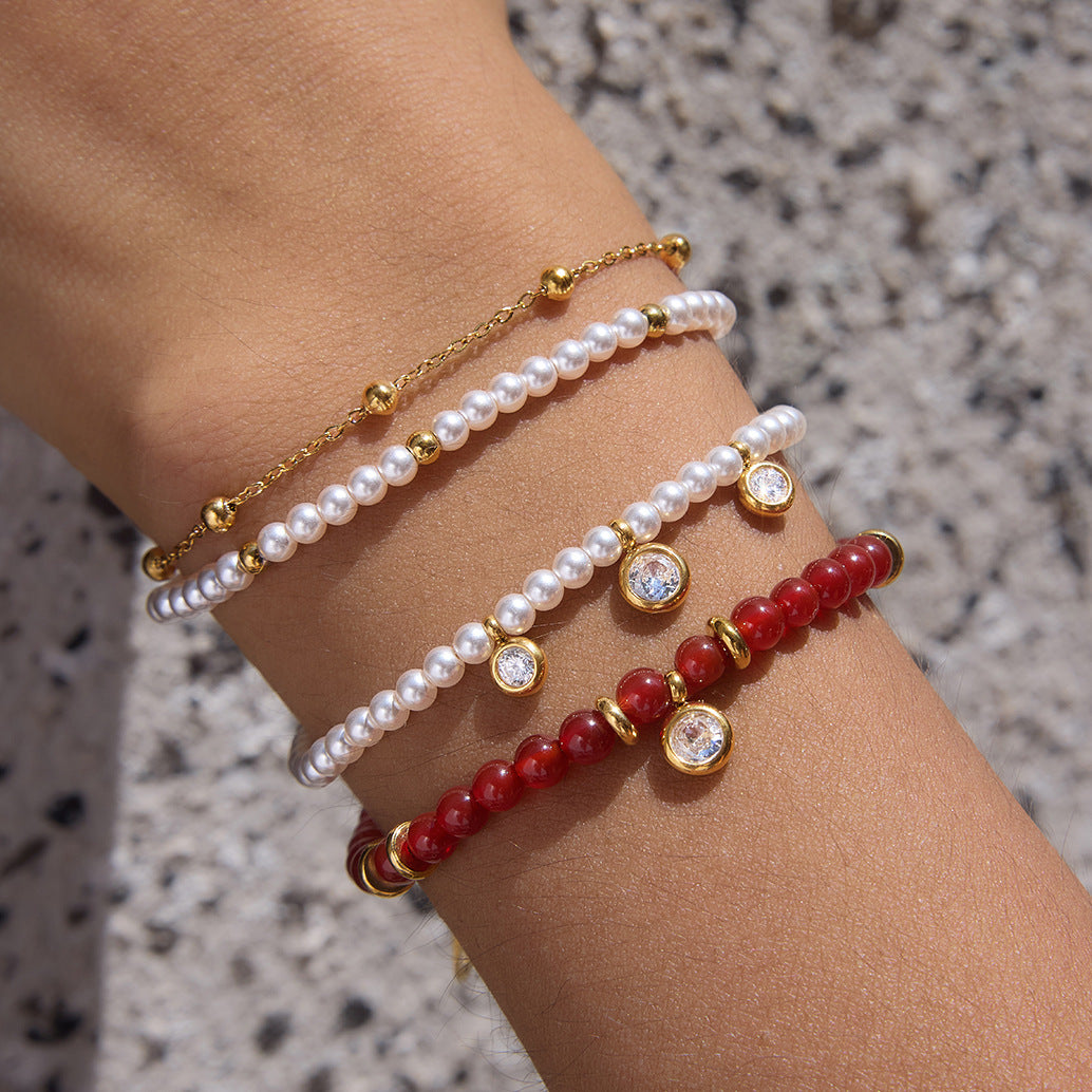 Boho Beaded Bracelet — view 2