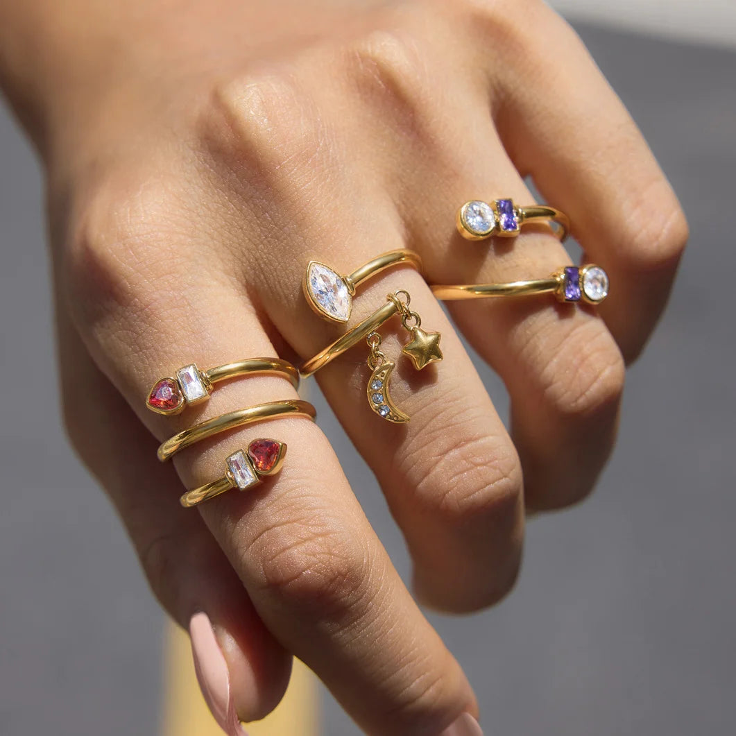 Geometric CZ Open Rings — view 2