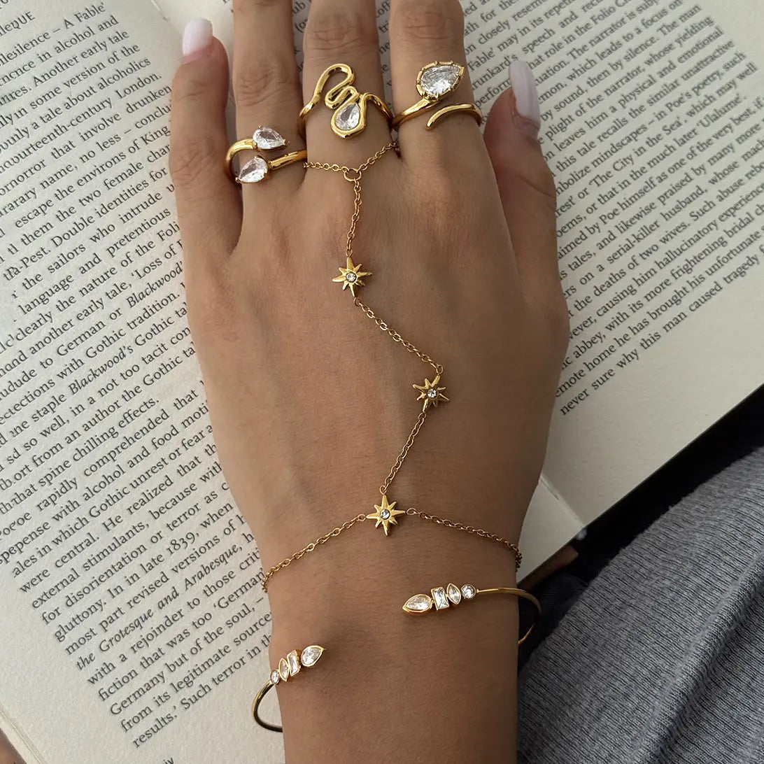 Celestial Teardrop Jewelry Set — view 3