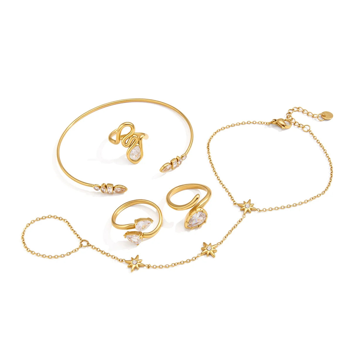 Celestial Teardrop Jewelry Set — view 5
