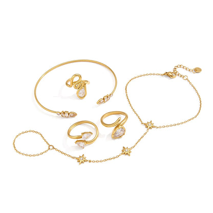 Celestial Teardrop Jewelry Set — view 5