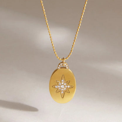 Celestial Star Pendant Necklace