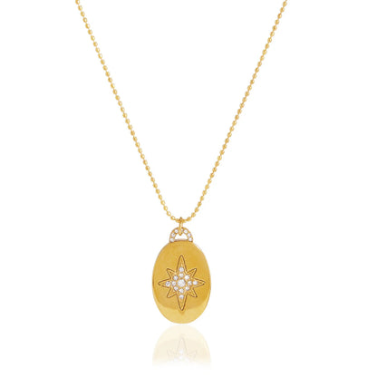 Celestial Star Pendant Necklace — view 5