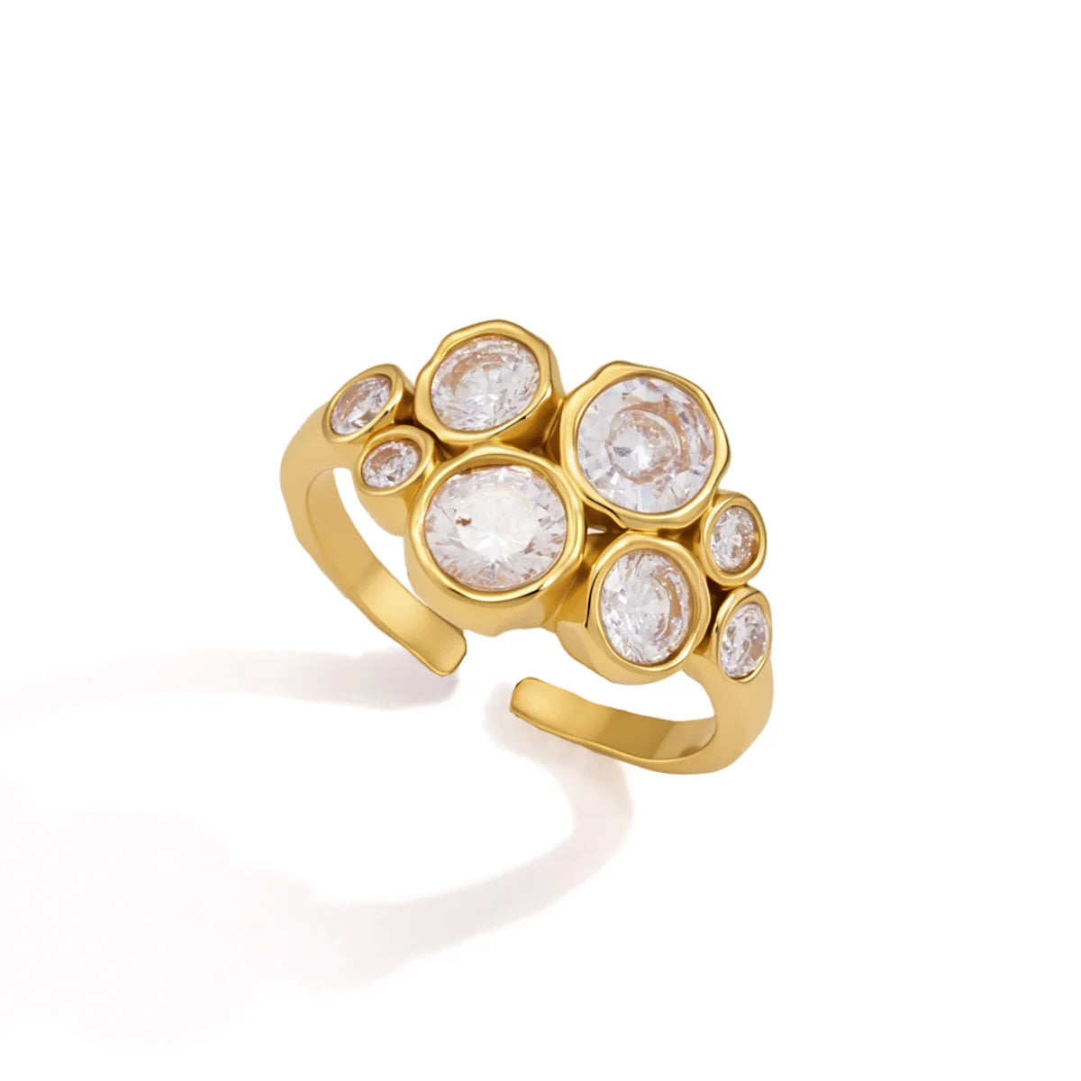 Star Cluster Bezel Ring — view 5