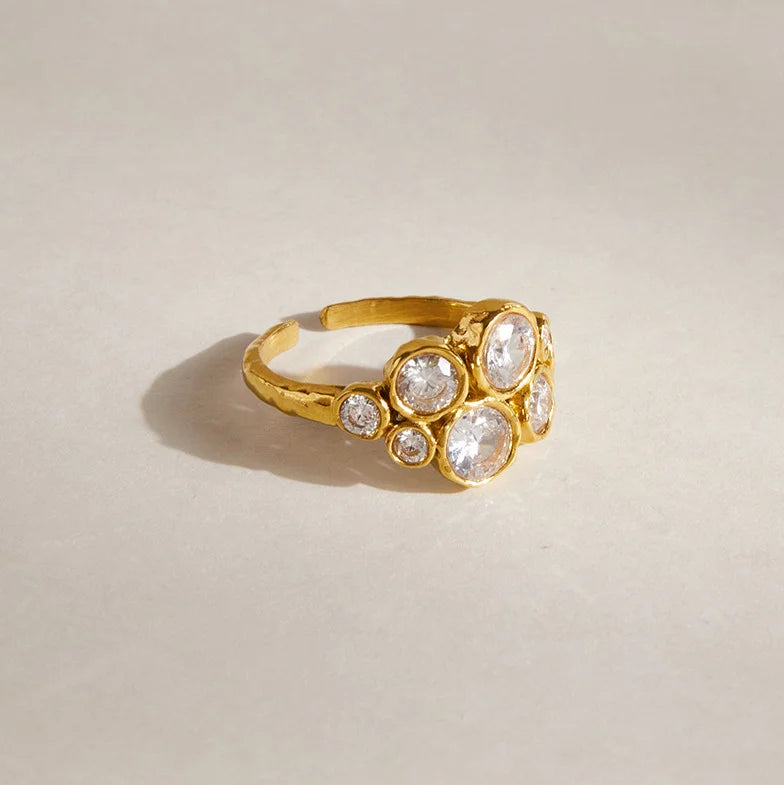 Star Cluster Bezel Ring — view 4