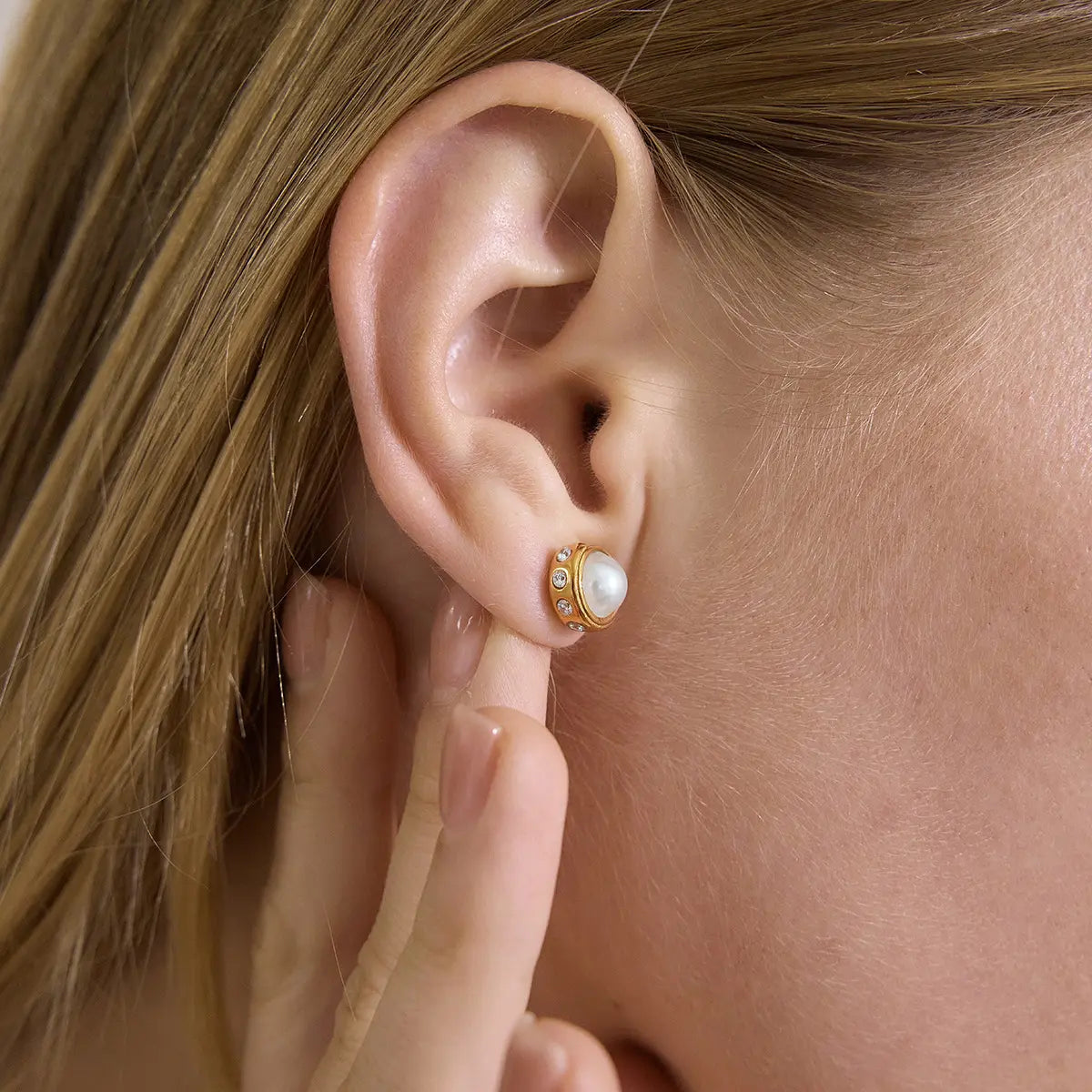 Multi-Shape Stud Earrings — view 4