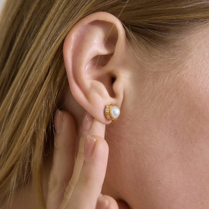 Multi-Shape Stud Earrings — view 4