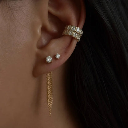Minimal Geometric Earrings — view 3