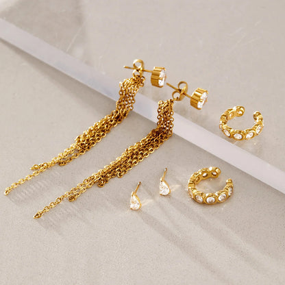 Minimal Geometric Earrings
