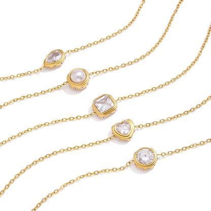 Vintage Pearl Charm Bracelet — view 5