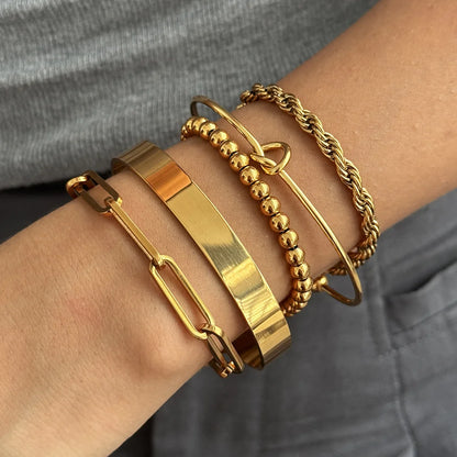 Knot Ball Multichain Bracelet — view 4