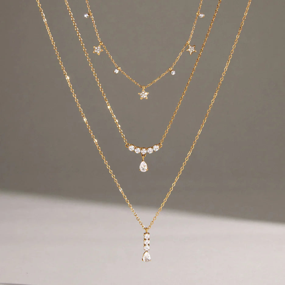 Celestial Star Station Necklace