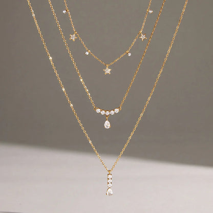 Celestial Star Station Necklace