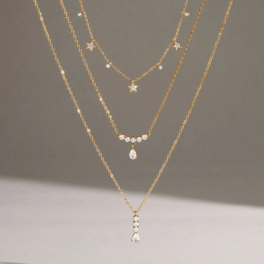 Celestial Star Station Necklace