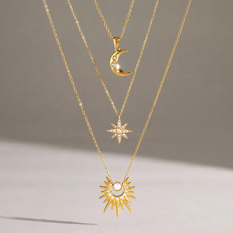 Celestial Pendant Necklace