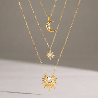 Celestial Pendant Necklace