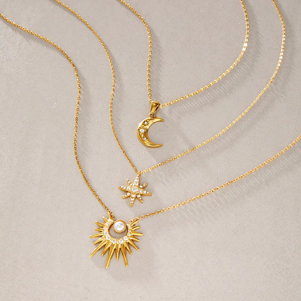 Celestial Pendant Necklace — view 3