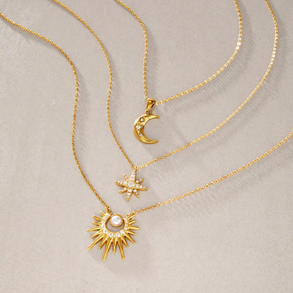 Celestial Pendant Necklace — view 3