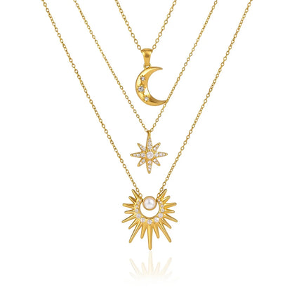 Celestial Pendant Necklace — view 4