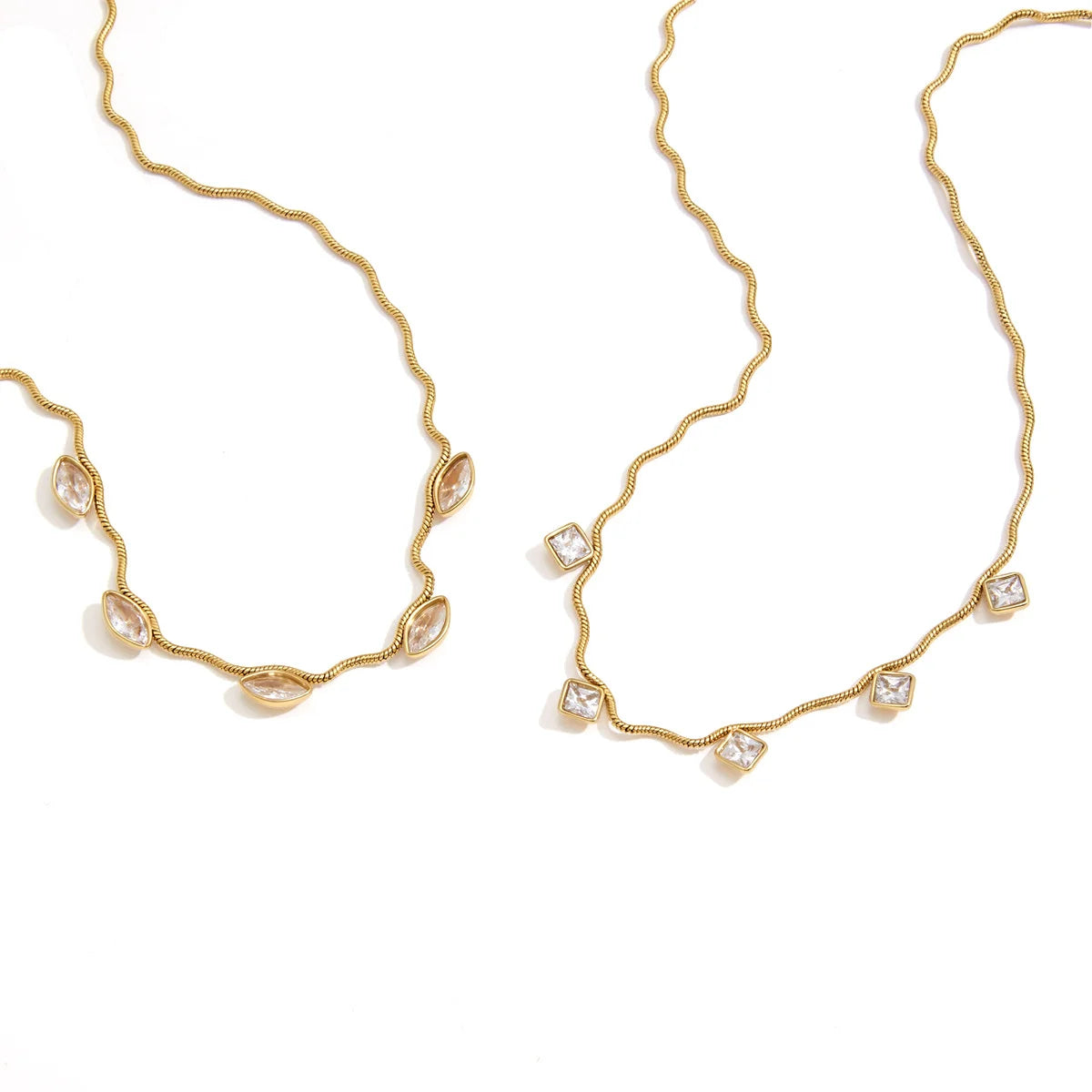 Twisted Chain Necklace — view 5