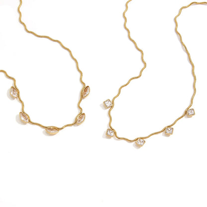 Twisted Chain Necklace — view 5