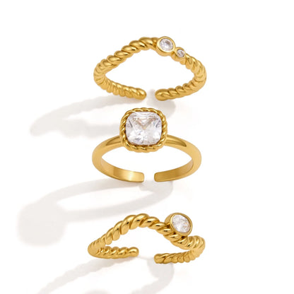 Twisted Vintage Chunky Ring — view 5