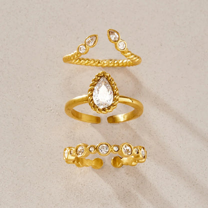 Vintage Multi CZ Ring